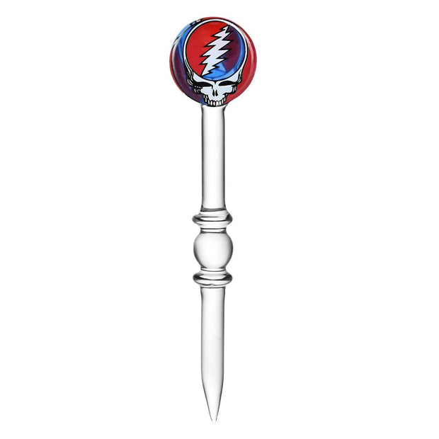 Grateful Dead x Pulsar Lightning Bell Dab Rig Set - 7.5" / 14mm F - Headshop.com