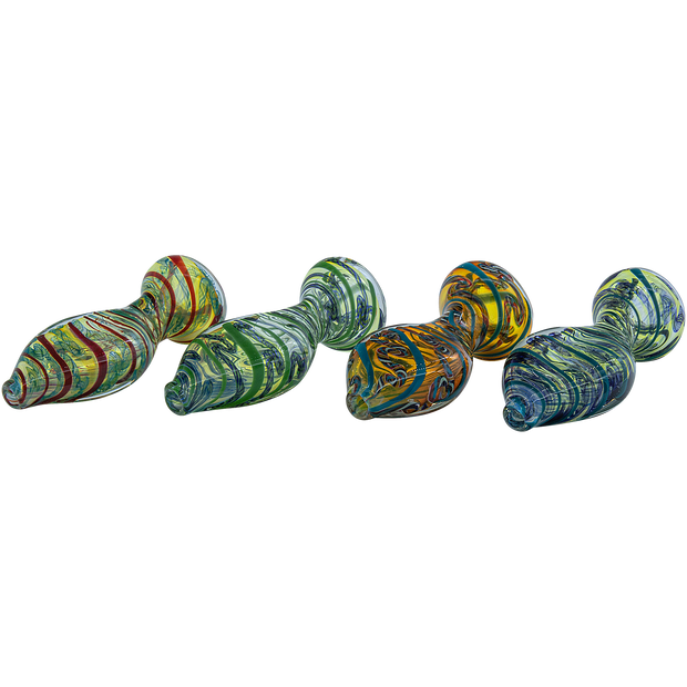 LA Pipes "Flat Belly" Inside-Out Chillum - Headshop.com