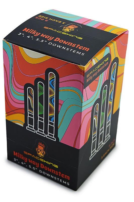 Space King Milky Way Downstems (3 sizes / 9 pcs) - Headshop.com