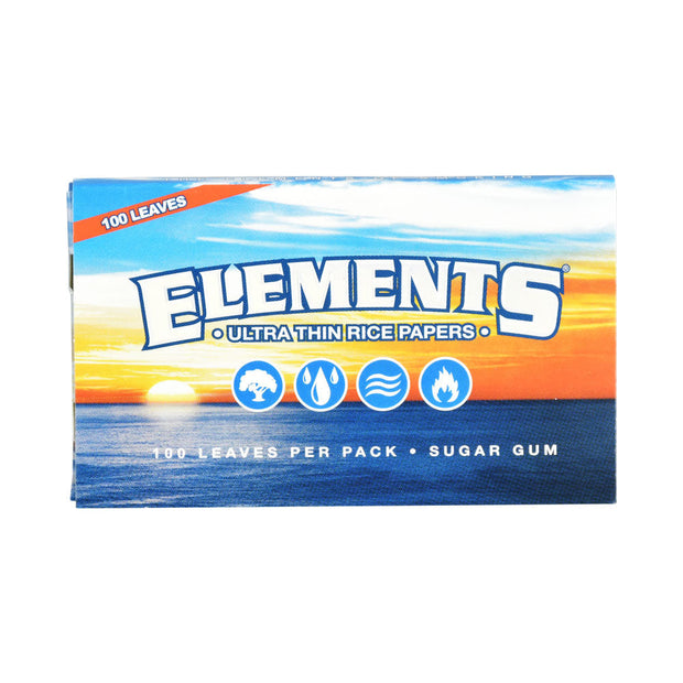 Elements Ultra Thin Rice Rolling Papers - Headshop.com