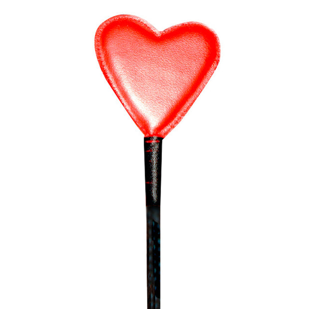 Heart Shaped Crop (Leather/Red) - Headshop.com