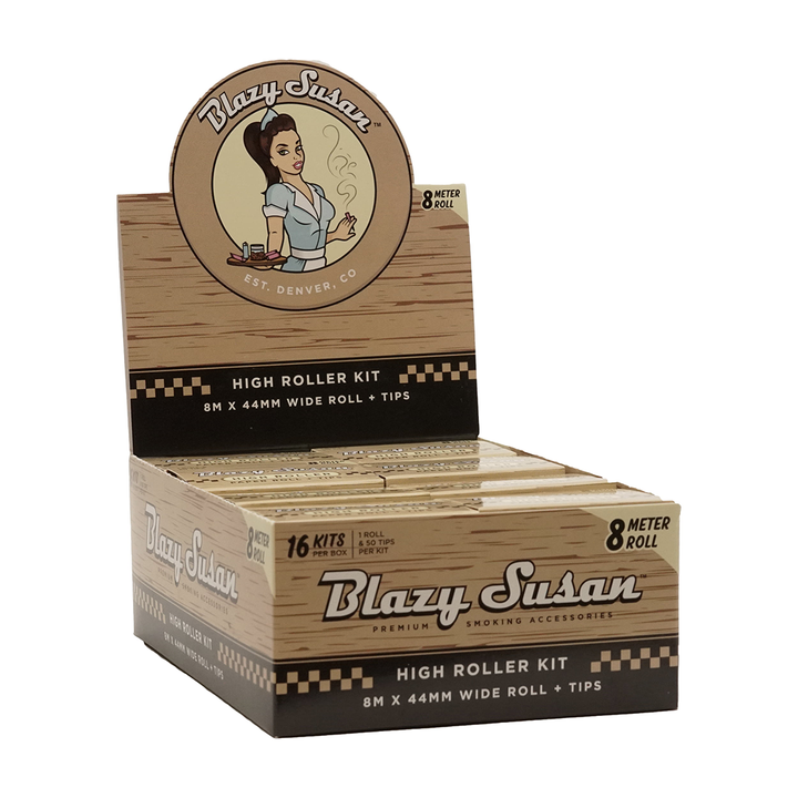 Blazy Susan Unbleached Rolling Papers - Headshop.com