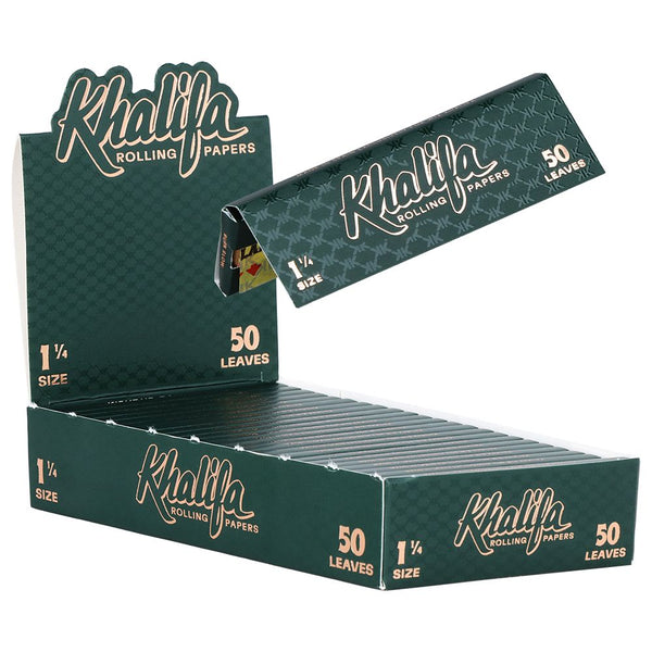 Khalifa Rolling Papers - 50pc / 1 1/4 25 ct Khalifa Rolling Papers - 50pc / 1 1/4 25 ct