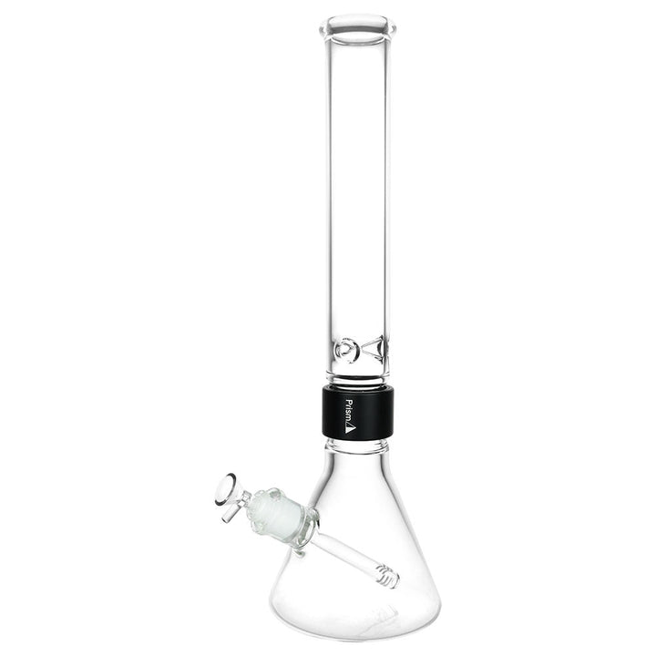 Prism Tall Beaker Single Stack Water Pipe | 18" | 14mm F | Clear - Headshop.com