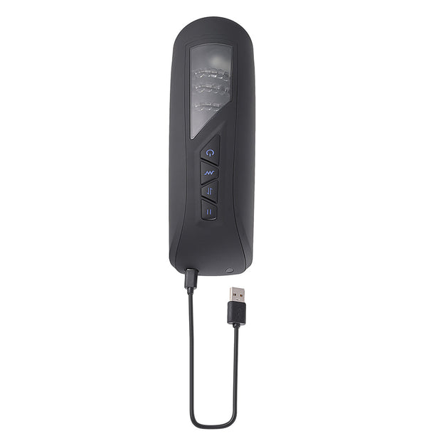Playboy Pursuit Of Pleasure Rechargeable Vibrating Beaded Stroker - Headshop.com
