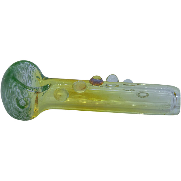 LA Pipes "Razorback" Silver Fumed Mini Spoon (Various Colors) - Headshop.com
