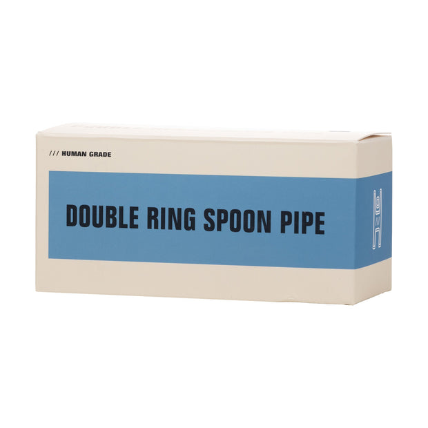 Human Grade Double Ring Spoon Pipe - Headshop.com