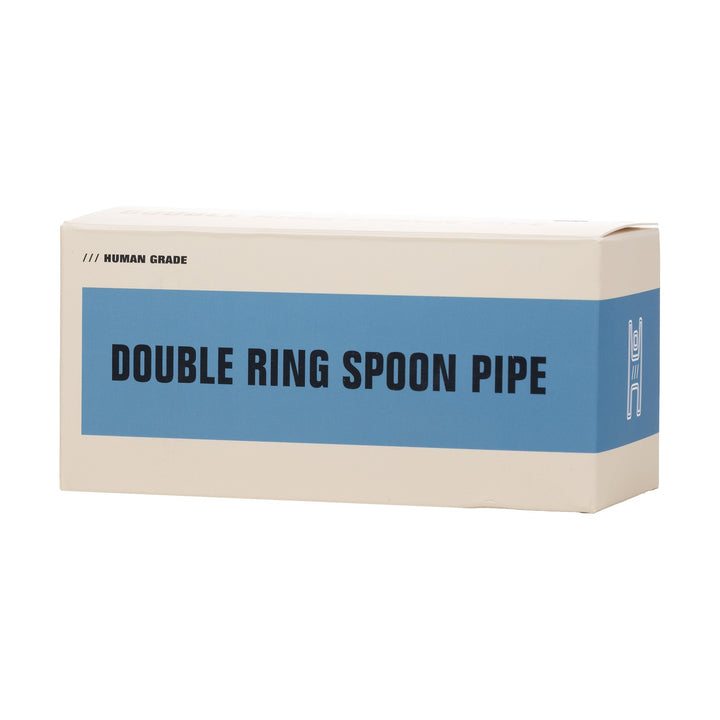 Human Grade Double Ring Spoon Pipe - Headshop.com