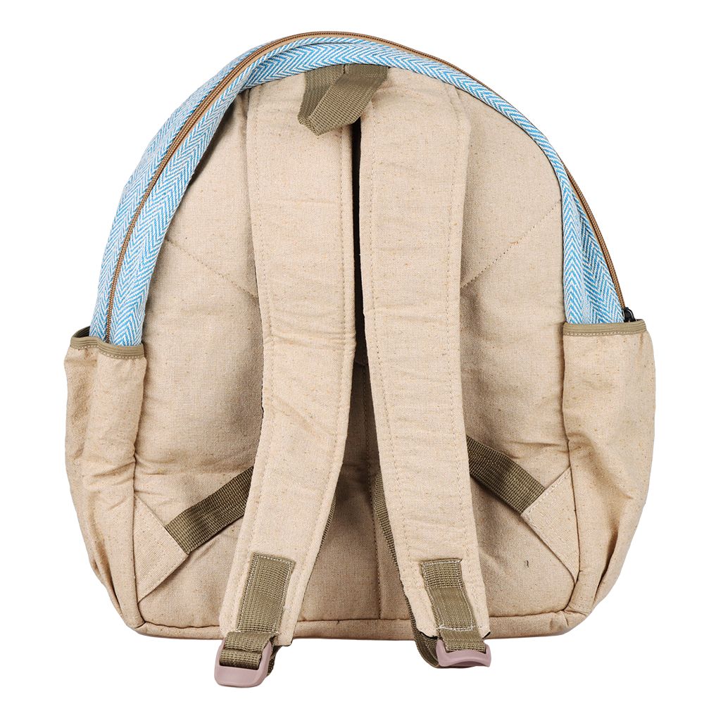 Himalayan Hemp Jaguar Skull Print Backpack - 17" x 13" - Headshop.com