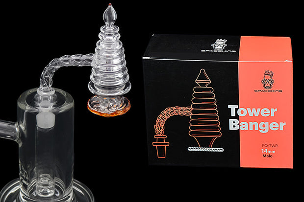 Space King Tower Banger - Handmade - Headshop.com