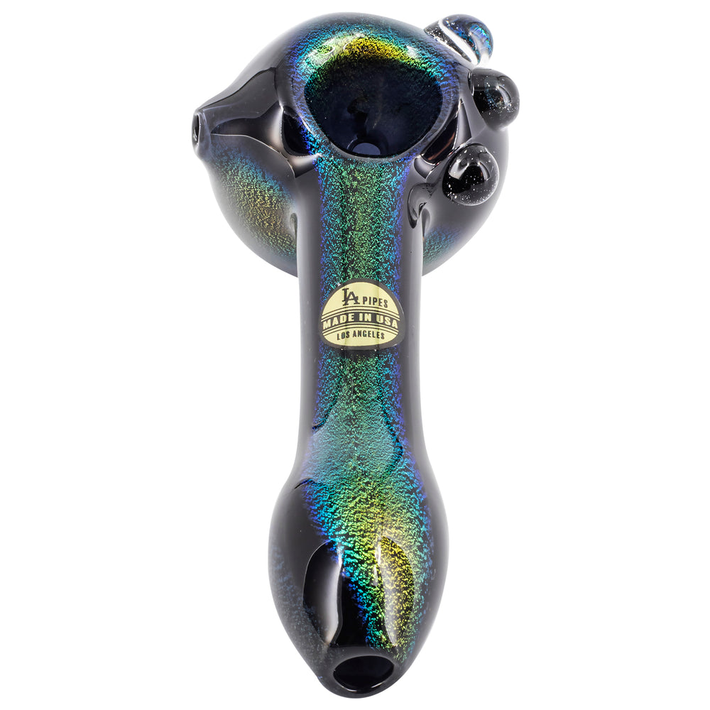 LA Pipes Galaxy Dichroic Drooper Hand-Pipe - Headshop.com