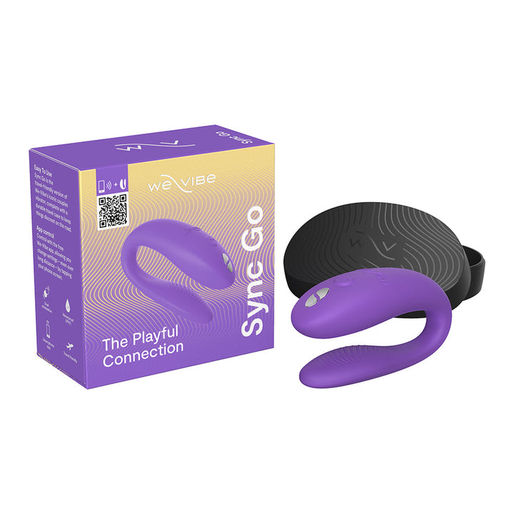 We-Vibe Sync Go Light Purple - Headshop.com