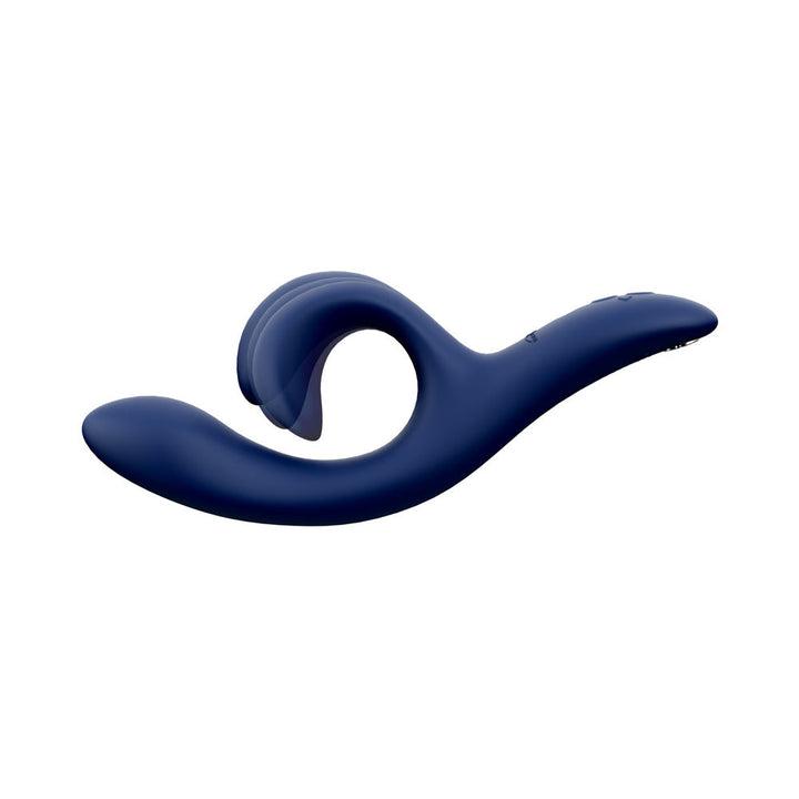 We-Vibe Nova 2 Rechargeable Flexible Silicone Rabbit Vibrator Midnight Blue - Headshop.com