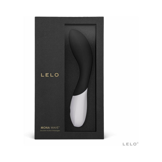 LELO MONA WAVE Rechargeable G-Spot Vibrator Black - Headshop.com