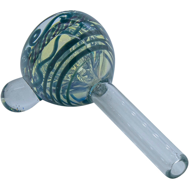 LA Pipes Painted Warrior Pull-Stem Slide Bowl - Headshop.com