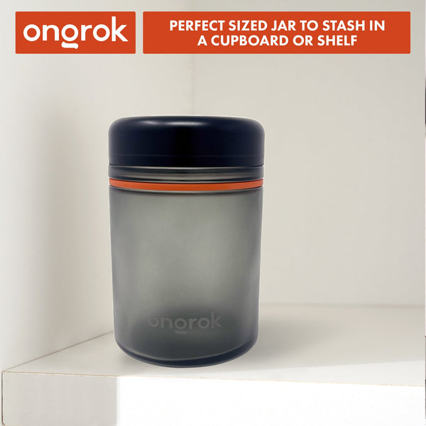 Ongrok 1000ml Child Resistant Storage Jar, 1 pack Ongrok 1000ml Child Resistant Storage Jar, 1 pack