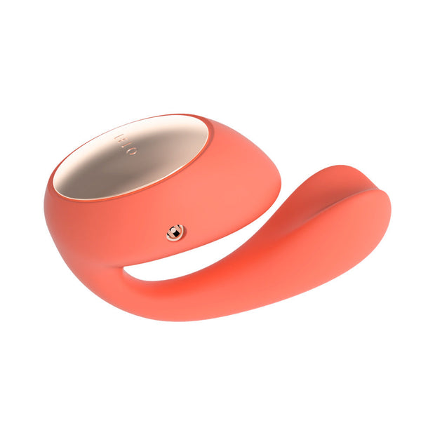 LELO IDA WAVE Rechargeable Dual Stimulator Coral Red - Headshop.com