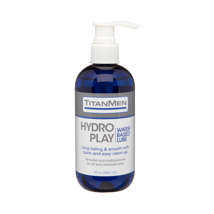 TitanMen - Hydro- Play Water Based Glide 8oz. - Headshop.com