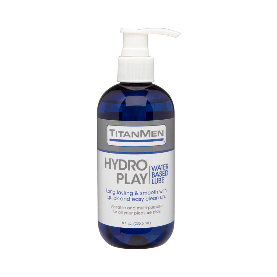 TitanMen - Hydro- Play Water Based Glide 8oz. - Headshop.com