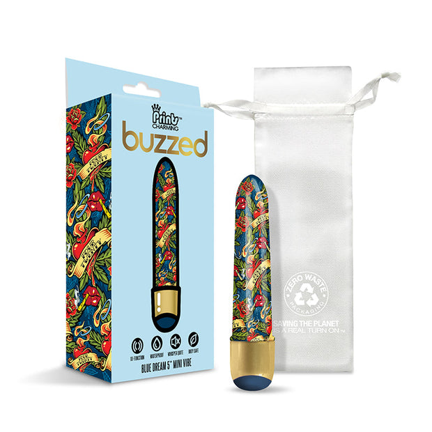 Prints Charming Buzzed 5" Mini Vibe - Blue Dream - Headshop.com