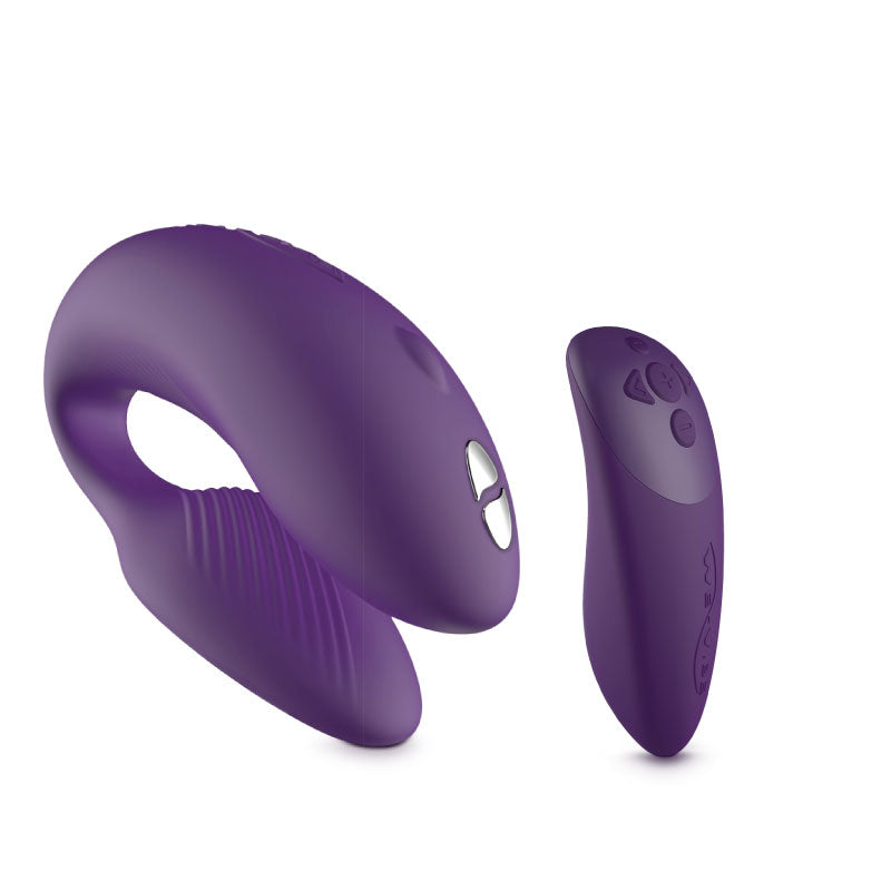 We-Vibe Chorus Rechargeable Remote-Controlled Silicone Couples Vibrator Purple - Headshop.com