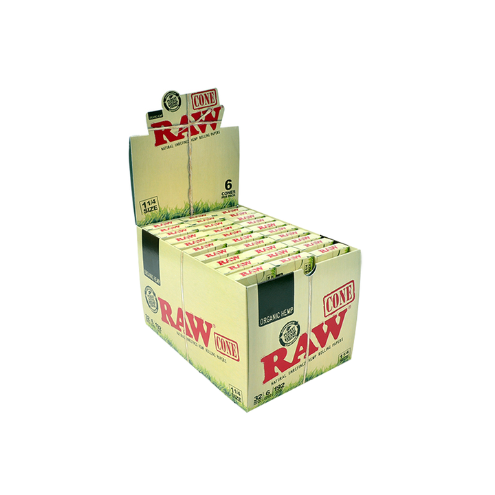 RAW Organic Cones - Headshop.com