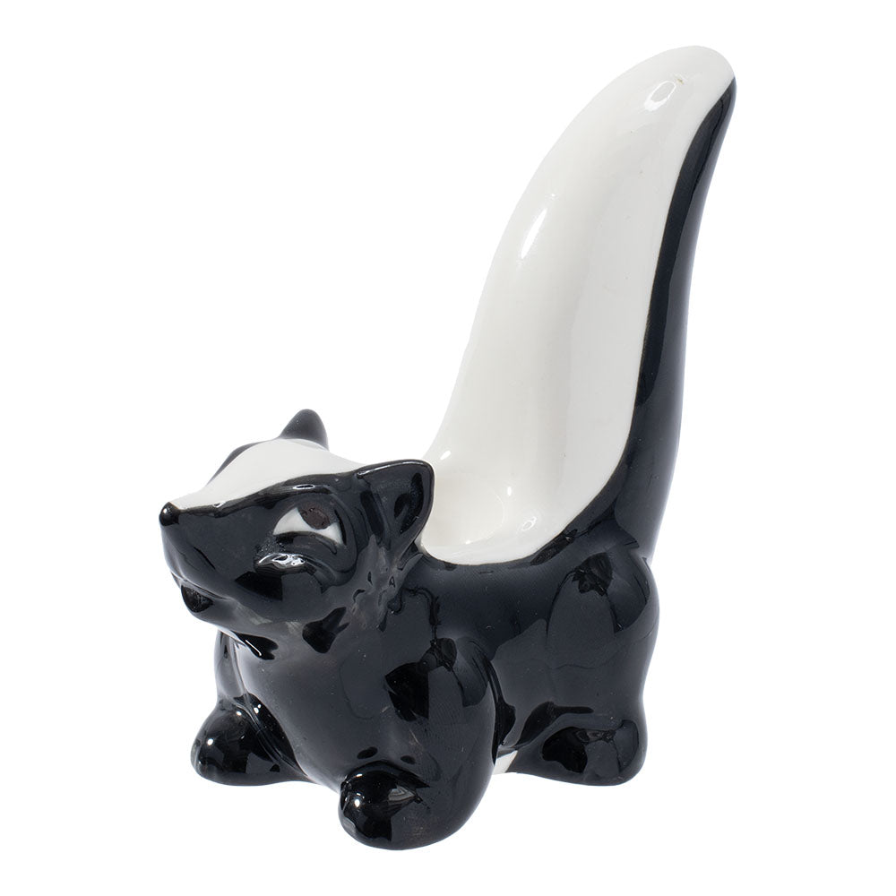 Wacky Bowlz Skunk Ceramic Hand Pipe - 4.5" - Headshop.com