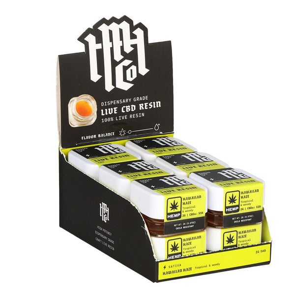Modern Herb Co Dispensary Grade Live Resin CBD Dabs | 2g | 12ct Display Modern Herb Co Dispensary Grade Live Resin CBD Dabs | 2g | 12ct Display