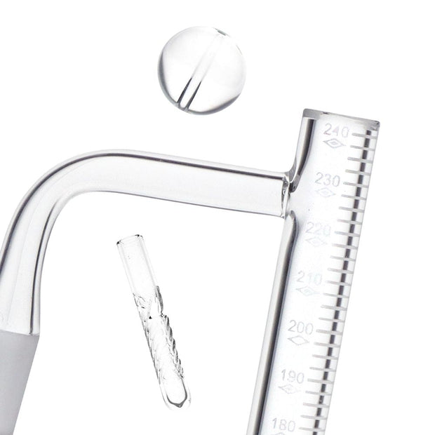 Uber Tall Terp Slurper Quartz Banger Kit - 10" / 90D / 14mm M - Headshop.com