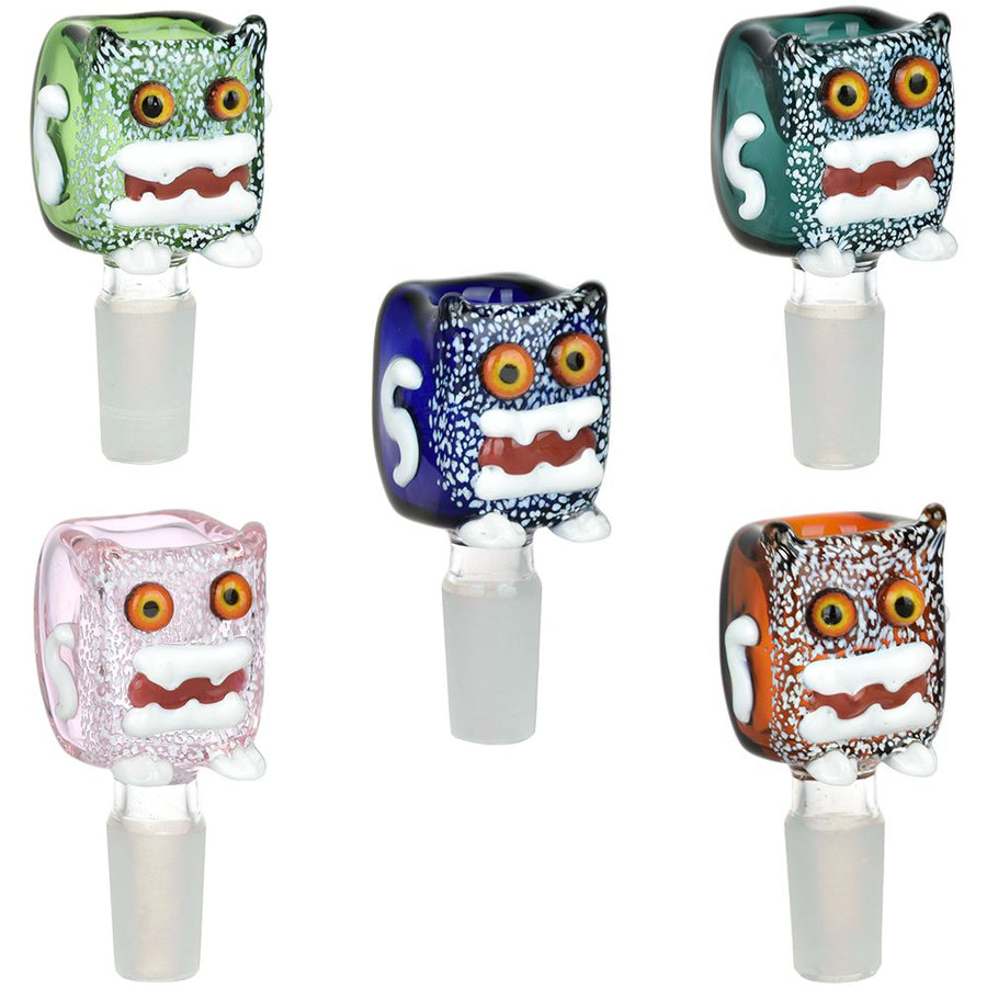 Robot Head Glass Herb Slide - 14mm M 5ct - Headshop.com