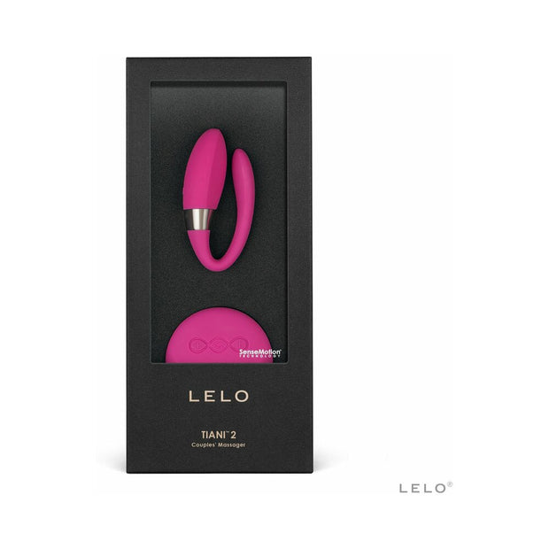 LELO TIANI 2 Rechargeable Dual Stimulation Couples Vibrator with Remote Cerise - Headshop.com