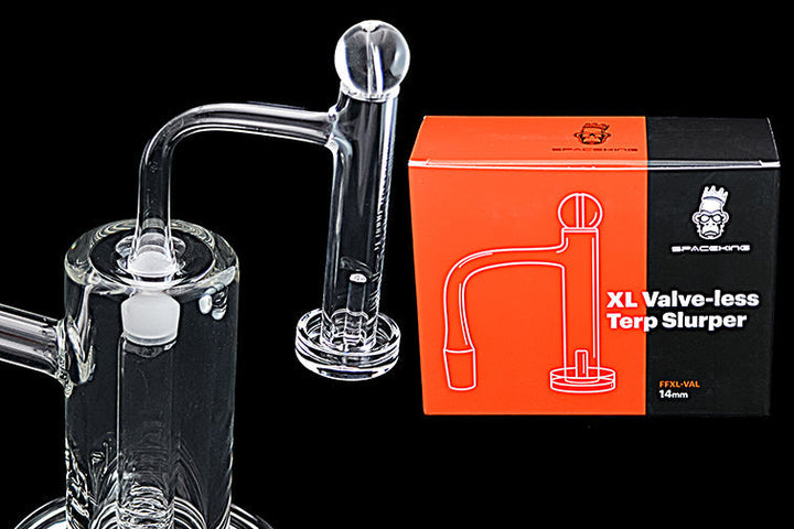 Space King XL Valve-less Terp Slurper (Red / Black) - Headshop.com