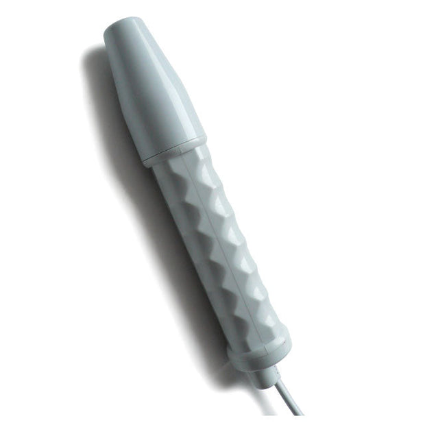 KinkLab Neon Wand Electrosex Kit (White handle/Red Elec) - Headshop.com