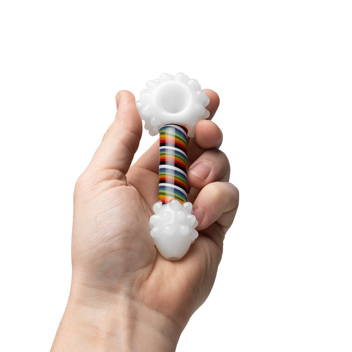 Human Grade Rainbow Spoon Pipe - Headshop.com