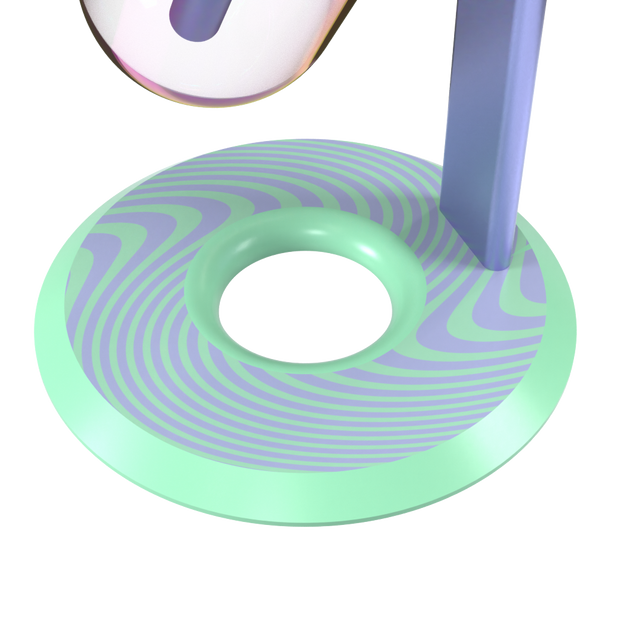 Khalifa x Stündenglass Gravity Infuser - Violet Sky / Mints - Headshop.com