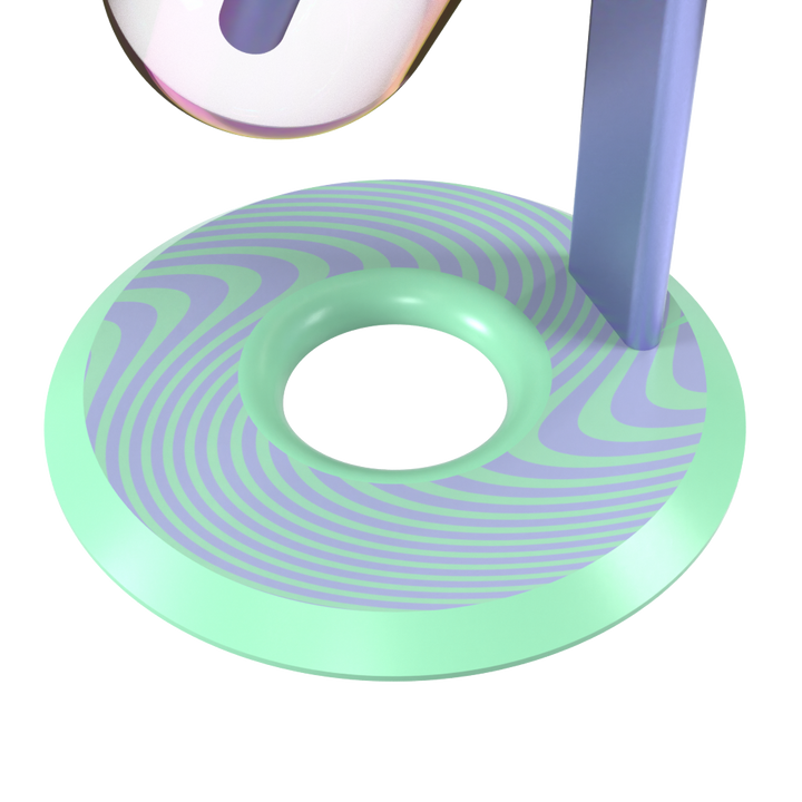 Khalifa x Stündenglass Gravity Infuser - Violet Sky / Mints - Headshop.com