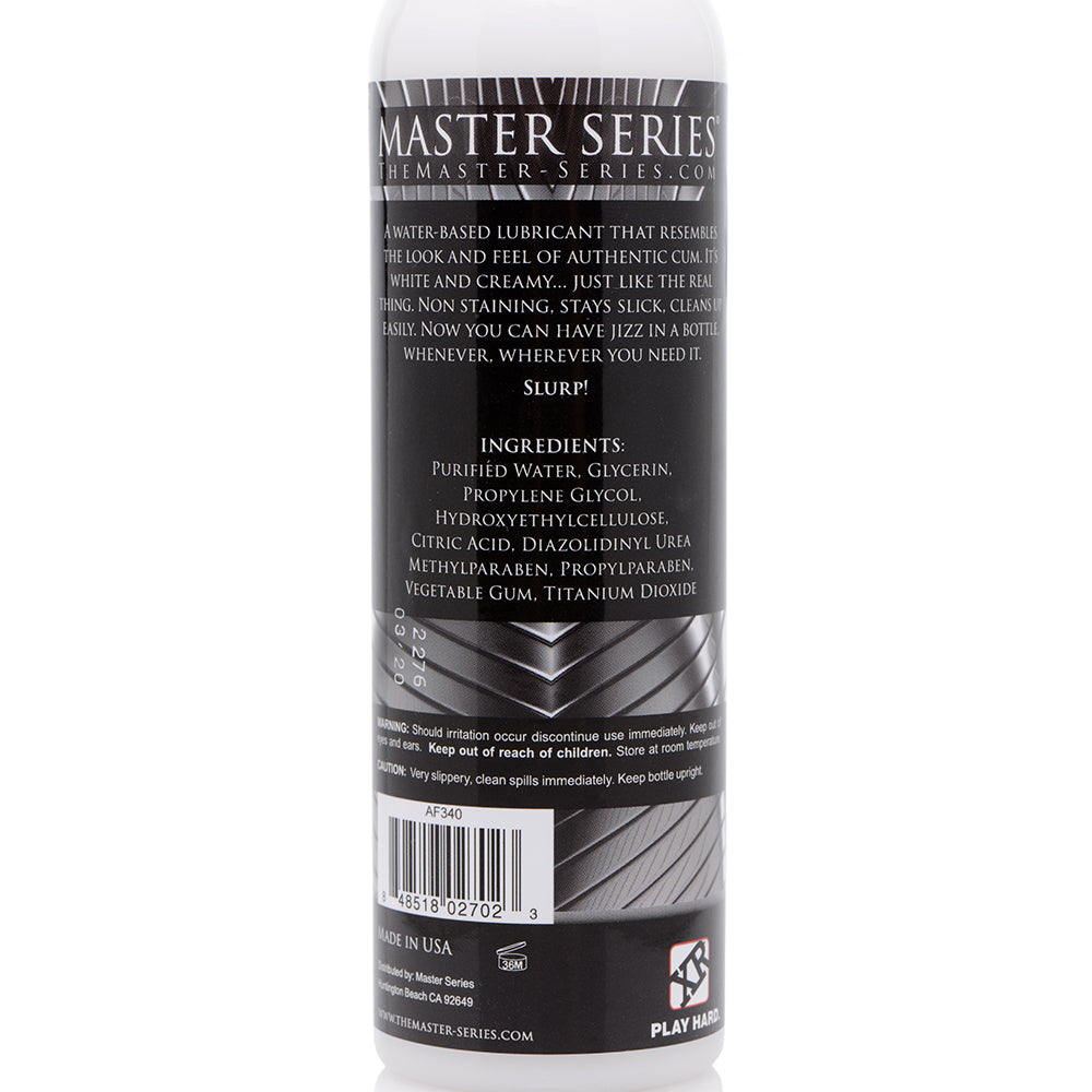 Masters Jizz Unscented Water-Based Lube - Headshop.com