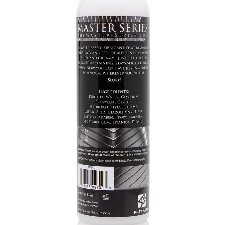 Masters Jizz Unscented Water-Based Lube - Headshop.com