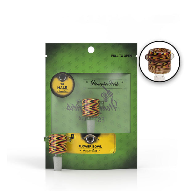 GLASS FLOWER BOWL (FB-9) - Headshop.com