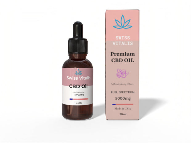 Swiss Vitalis CBD Full Spectrum 5000mg - Headshop.com