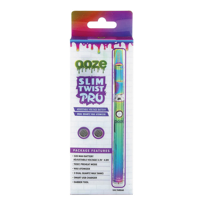 Ooze Slim Twist PRO Concentrate Vape Kit - Headshop.com