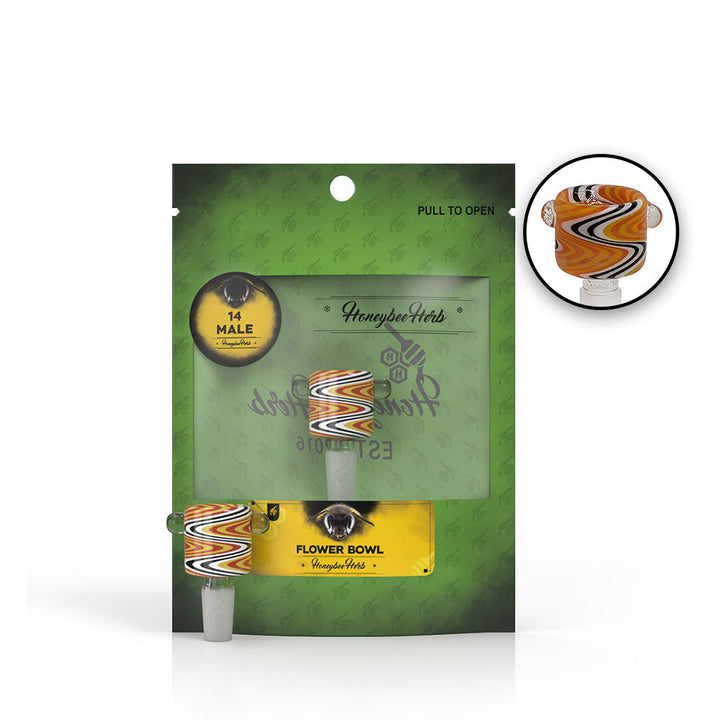 GLASS FLOWER BOWL (FB-9) - Headshop.com