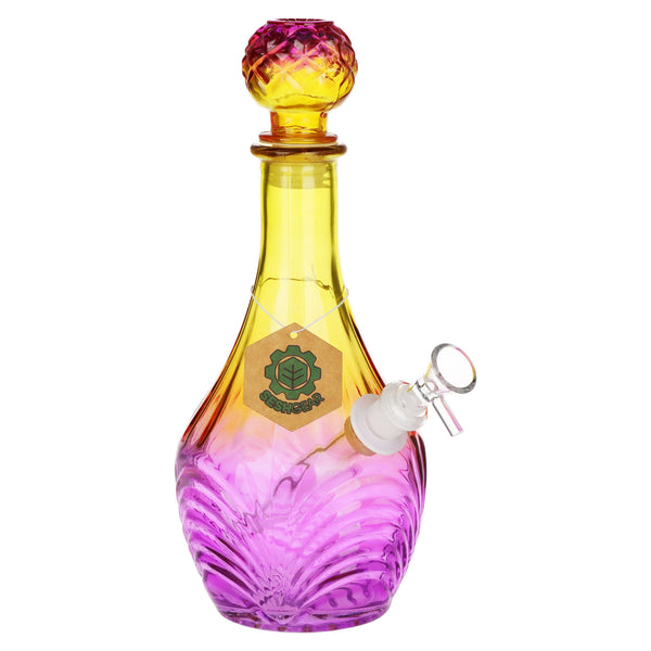 SeshGear Vintage Ombre Glass Water Pipe - 11" / 14mm F / High Stripe SeshGear Vintage Ombre Glass Water Pipe - 11" / 14mm F / High Stripe
