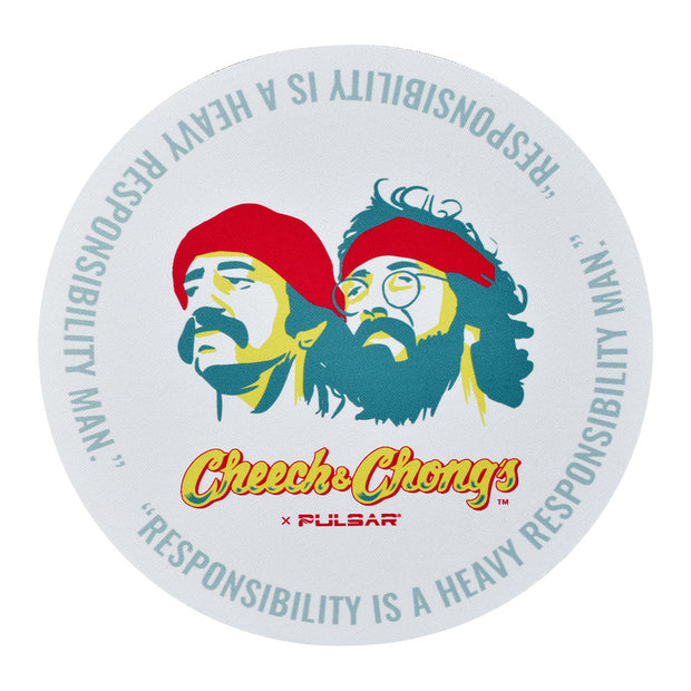 Cheech & Chong's x Pulsar DabPadz - Responsibility / 8" - Headshop.com