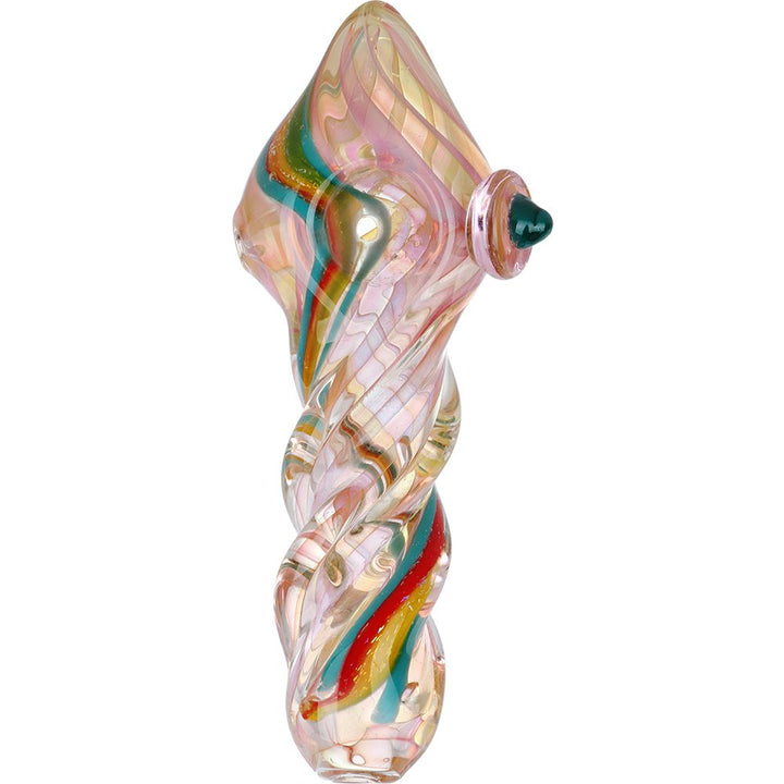 Candy Pop Memories Twisted Glass Hand Pipe - 5" - Headshop.com