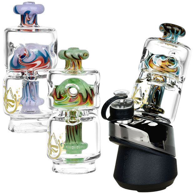 Pulsar Fab Ball Showerhead Attachment For Puffco Peak/Pro | 4.25" - Headshop.com