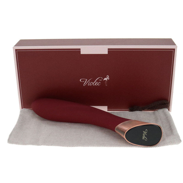 Fallen City Touch Panel G-Spot Vibrator in Wine - Headshop.com