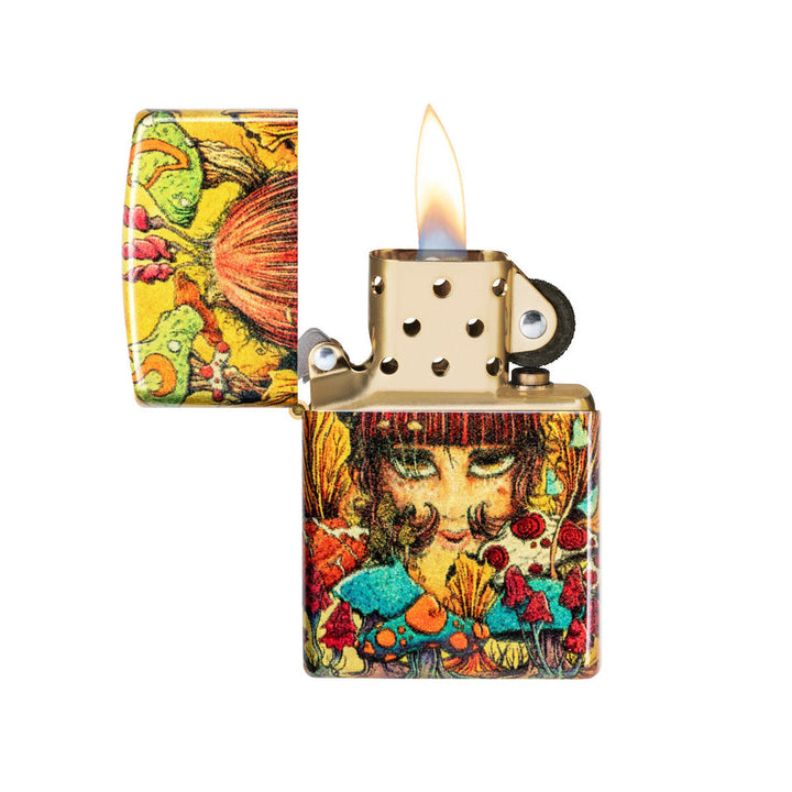 Zippo Lighter | Sean Dietrich Limited Edition | Tumbled Brass - Headshop.com