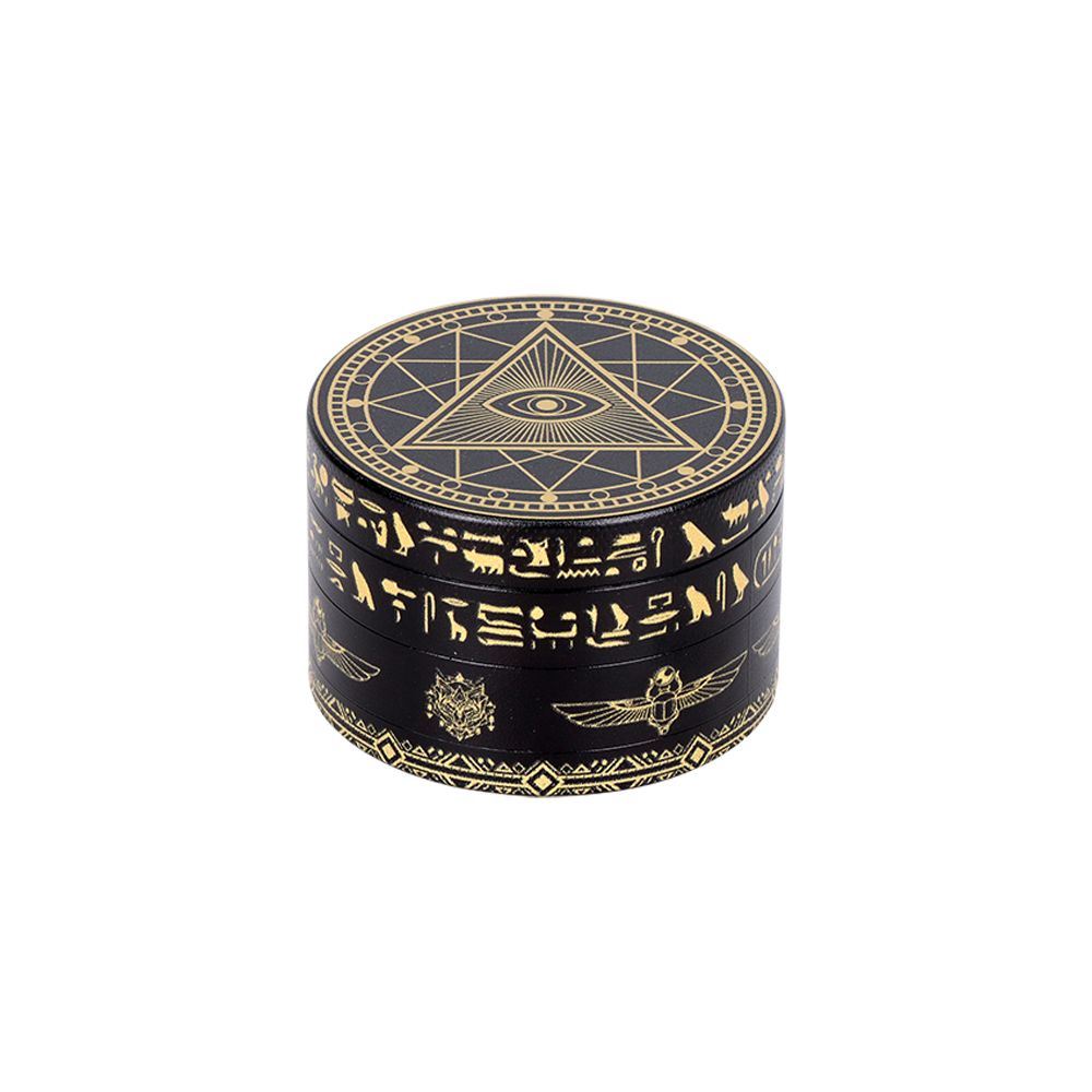 All-Seeing Eye Metal Grinder - 4pc / 2.5" 12ct - Headshop.com