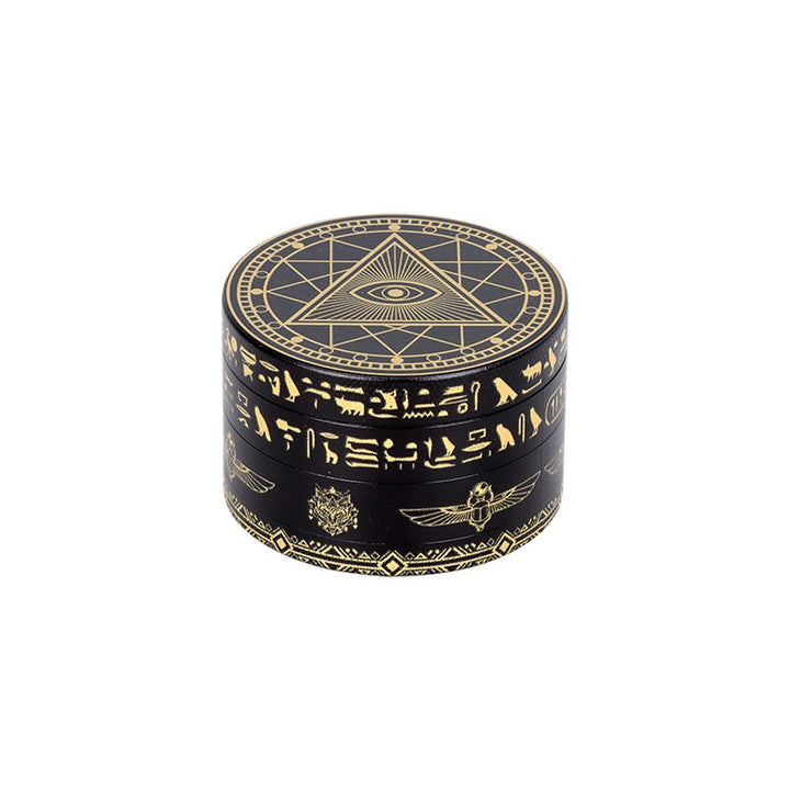 All-Seeing Eye Metal Grinder - 4pc / 2.5" 12ct - Headshop.com